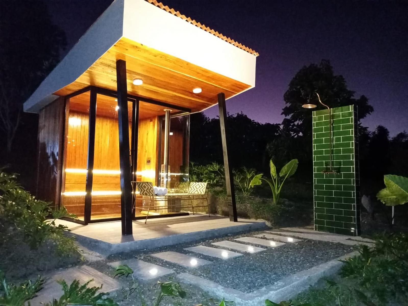 Ecohotel Monte Tierra Habitaciones Y Glamping 菲兰迪亚 外观 照片